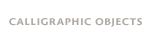 Calligraphic Objects