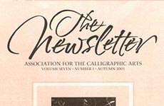 The ACA Newsletter